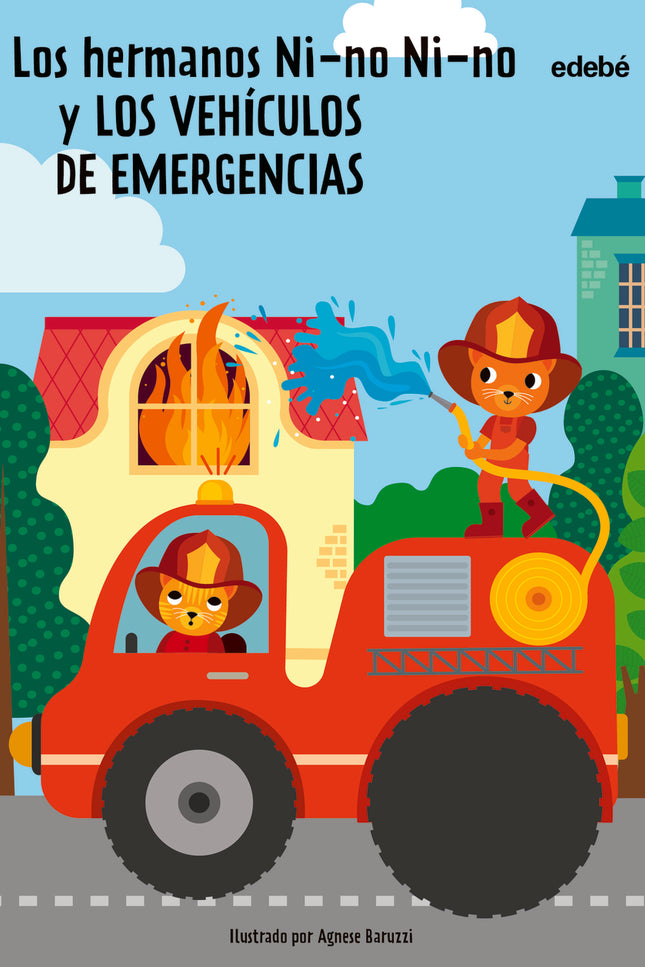 Los Hermanos Ni-no Ni-no Y Los Vehículos De Emergencias