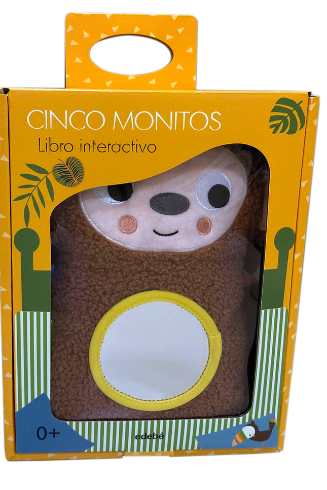 Cinco Monitos (libro Interactivo Para Bebés)
