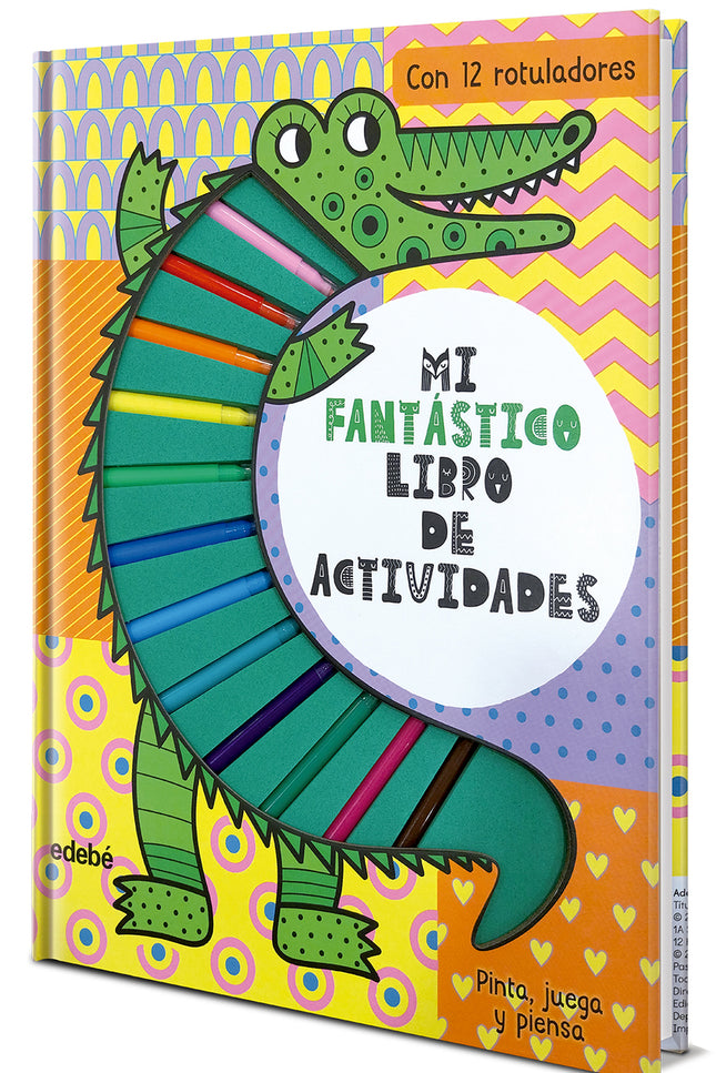 Mi Fantástico Libro De Actividades. Cocodrilo