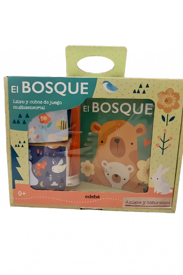 El Bosque. Libro Y Cubos De Juego Multisensorial