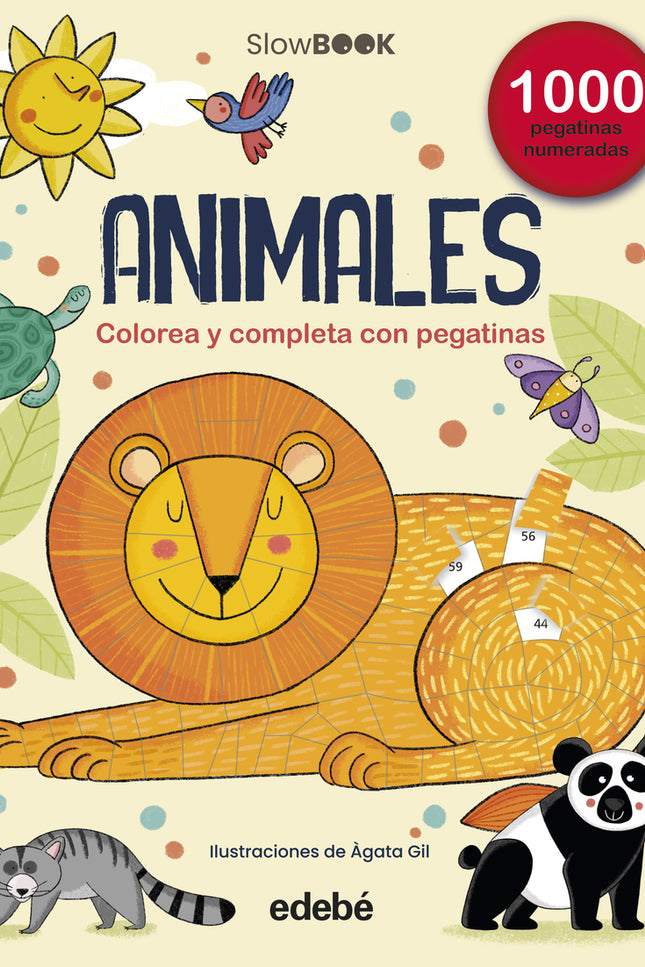 Animales (1000 Pegatinas Numeradas) - Slowbook