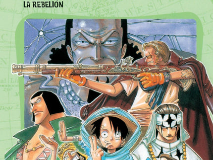 Libro One Piece Nº19: El rey, por fin, ha descubierto que Cocodrilo es el causante de los males de la región. ¡Los rebel