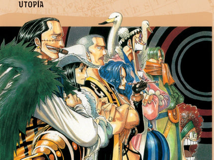 Libro One Piece Nº21: Luffy ha sido derrotado, Bibi no ha logrado detener a los rebeldes y finalmente se produce el choq