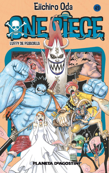 Libro One Piece Nº49: Pronto amanecerá, el tiempo límite para recuperar las sombras se agota. Entre tanto, Moria se esco