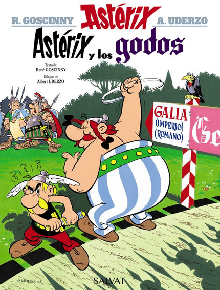 Libro Astérix Y Los Godos: En esta ocasión, nuestros héroes deben liberar al druida Panorámix (el único que conoce la re
