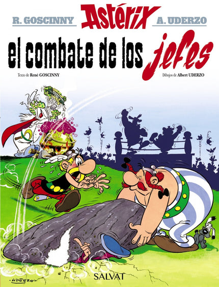 Libro El Combate De Los Jefes: Para que la aldea no caiga en las garras de los romanos Abraracúrcix debe retar a un comb