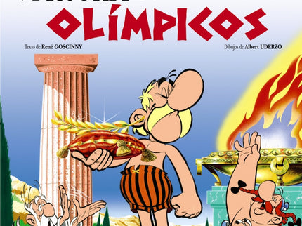 Libro Astérix Y Los Juegos Olímpicos: Todos los hombres de la aldea embarcan con rumbo a Grecia para participar en los J