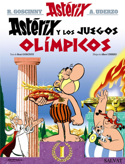 Libro Astérix Y Los Juegos Olímpicos: Todos los hombres de la aldea embarcan con rumbo a Grecia para participar en los J