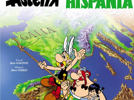 Libro Astérix En Hispania: Julio César ha sometido toda Hispania excepto una pequeña aldea ibera que guarda muchas simil