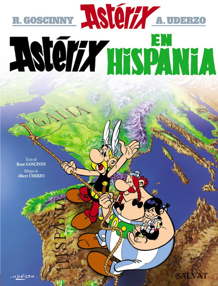 Libro Astérix En Hispania: Julio César ha sometido toda Hispania excepto una pequeña aldea ibera que guarda muchas simil
