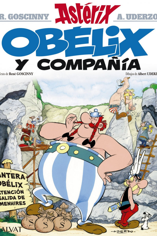 Libro Obélix Y Compañía: En la aldea que tan bien conocemos se ha desatado una fiebre comercial que primero ataca a Obél