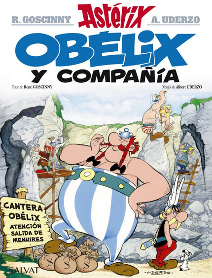 Libro Obélix Y Compañía: En la aldea que tan bien conocemos se ha desatado una fiebre comercial que primero ataca a Obél