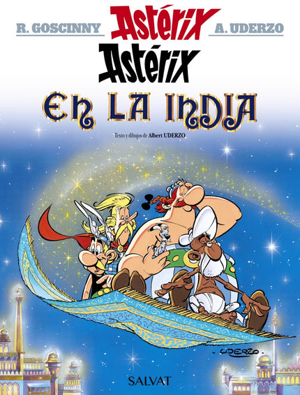 Libro 28.asterix En La India: Astérix, Obélix y Asurancetúrix emprenden un largo y peligroso viaje a la India porque el 