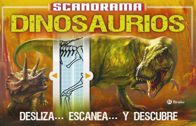 Libro Dinosaurios: Los escáneres interactivos proporcionan una visión de rayos X del funcionamiento interno de algunos d