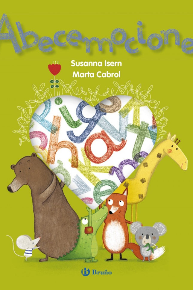 Libro Abecemociones: Gracias a este espectacular álbum protagonizado por animales, el niño descubrirá el alfabeto y a la
