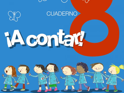 Libro ¡a Contar! 8. Cuaderno Matemáticas. Educación Infantil: .