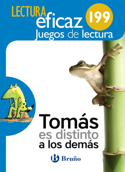Portada del libro Tomás Es Distinto A Los Demás. Juegos De Lectura 2019