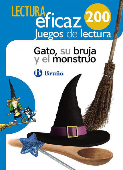 Portada del libro Gato, Su Bruja Y El Monstruo