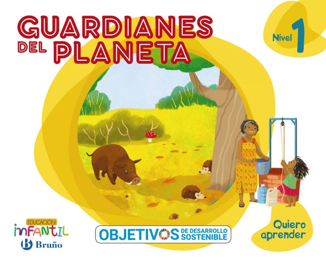 Portada del libro Quiero Aprender Nivel 1 Guardianes Del Planeta
