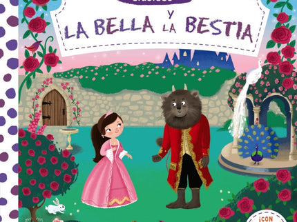 Libro La Bella Y La Bestia: Una divertida adaptación, con lengüetas y piezas móviles, para que los más pequeños disfrute