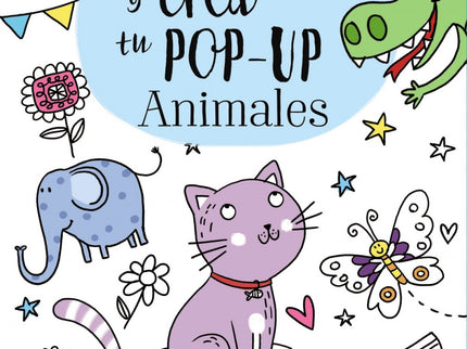 Colorea Y Crea Tu Pop-up De Animales