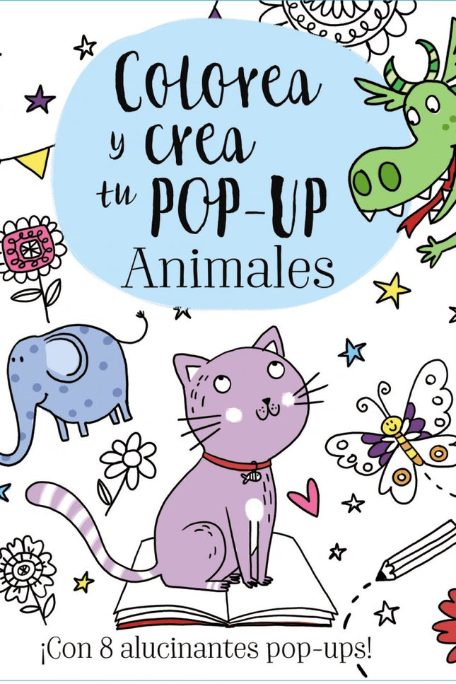 Colorea Y Crea Tu Pop-up De Animales