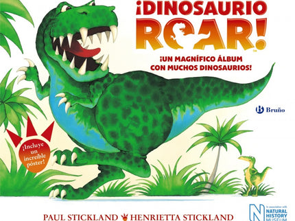 Portada del libro ¡dinosaurio Roar!