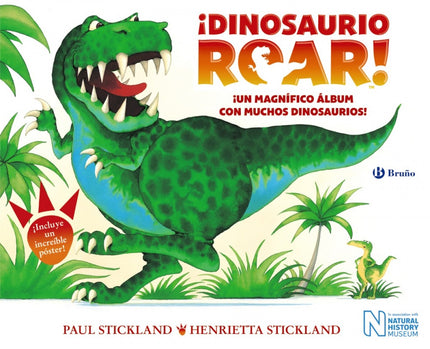 Portada del libro ¡dinosaurio Roar!