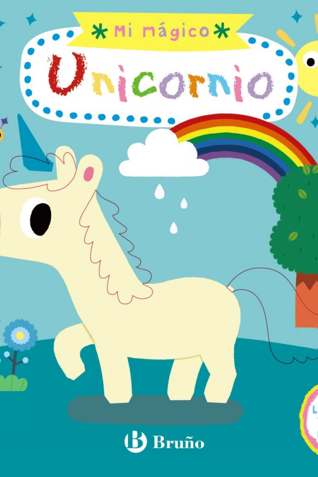 Libro Mi Mágico Unicornio: Arcoíris es un unicornio mágico que vive en el reino de los unicornios de colores. Si quieres descubrir las cosas increíbles que hace Arcoíris, íabre el libro y adéntrate en su reino mágico!