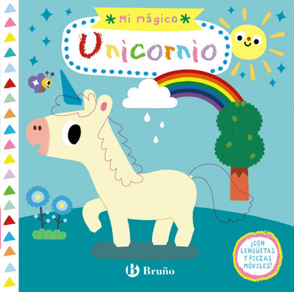 Libro Mi Mágico Unicornio: Arcoíris es un unicornio mágico que vive en el reino de los unicornios de colores. Si quieres descubrir las cosas increíbles que hace Arcoíris, íabre el libro y adéntrate en su reino mágico!