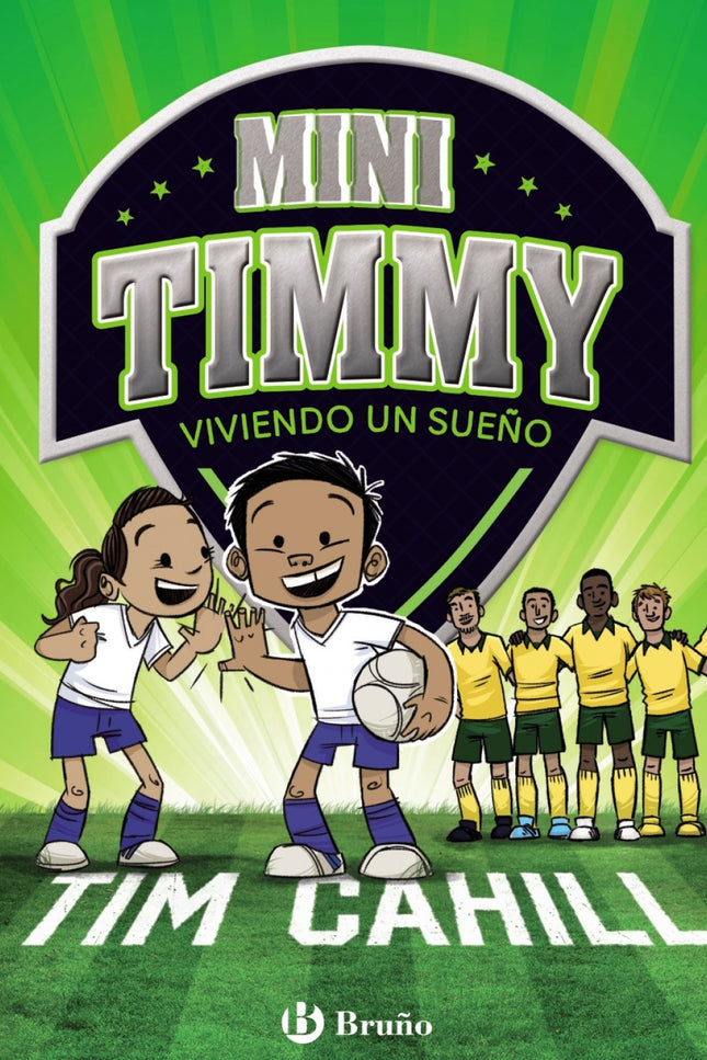 Libro Mini Timmy 3.viviendo Un Sueño: El pequeño Timmy sueña con jugar en la selección absoluta cuando sea mayor, íy ahora tiene la oportunidad de estar cerca de todos sus héroes en un superpartidazo! Para ello deberá ganar una competición de habilidad con el balón, pero la cosa no está fácil...