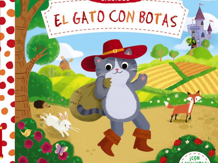 Libro El Gato Con Botas: Una divertida adaptación, con lengüetas y piezas móviles, para que los más pequeños disfruten de su primer libro de ' El gato con botas ' .