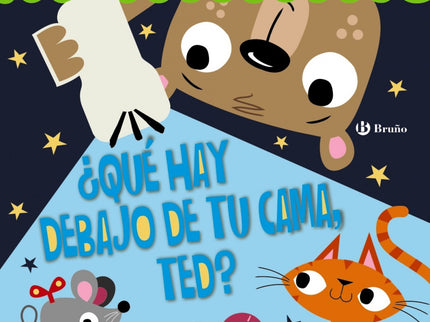 Libro ¿qué Hay Debajo De Tu Cama, Ted?: El oso Ted se mete en la cama, apaga la luz y... íempieza a ver formas extrañas y a oír ruidos raros!