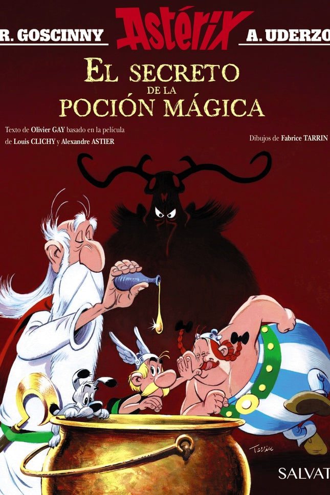 El secreto de la poción mágica. El álbum de la película - René Goscinny - TAPA DURA