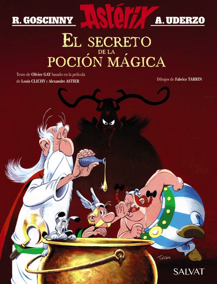 El secreto de la poción mágica. El álbum de la película - René Goscinny - TAPA DURA