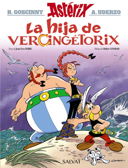 Libro La Hija De Vercingétorix: Llega el nuevo álbum de la colección clásica de Astérix con los personajes de siempre y muchos nuevos.