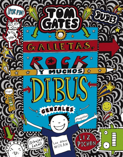 Libro Tom Gates: Galletas, Rock Y Muchos Dibus Geniales: Lista de planes geniales de Tom para hoy: «1. Componer canciones sobre cosas superimportantes, como...