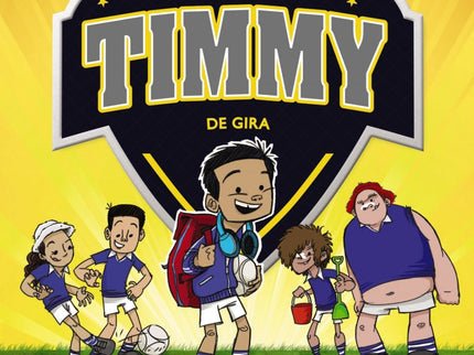 Libro De Gira: Mini Timmy se va de gira con su equipo de fútbol. Pasarán una semana entera viajando y jugando partidos, como un auténtico equipo profesional.