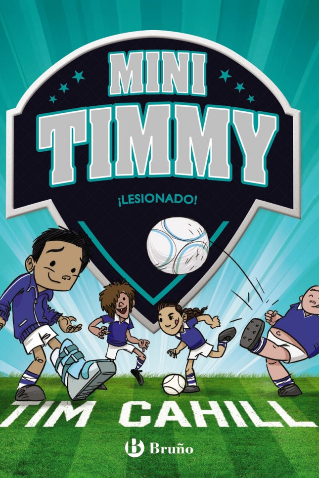 Libro ¡lesionado!: Es un momento importantísimo para Mini Timmy, y no solo en el campo de fútbol. Se enfrenta a un montón de partidos complicados, a otro montón de exámenes superdifíciles en el cole, íy todo a la vez!