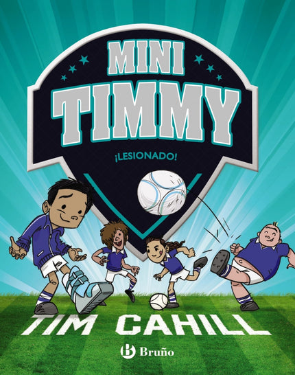Libro ¡lesionado!: Es un momento importantísimo para Mini Timmy, y no solo en el campo de fútbol. Se enfrenta a un montón de partidos complicados, a otro montón de exámenes superdifíciles en el cole, íy todo a la vez!
