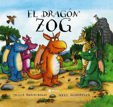 Libro El Dragón Zog: De los creadores de EL GRÚFALO:  ' De toda la clase, Zog era el más aplicado, porque quería una estrella de color dorado ' . Para conseguirla, el dragón aprenderá a volar, a quemar, a rugir...