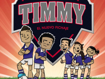 Libro Mini Timmy - El Nuevo Fichaje: Los Leones, el equipo de fútbol de Mini Timmy, tiene un nuevo jugador. Ricardo parece un chico muy agradable y juega fenomenal.