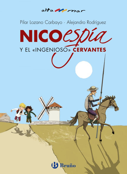 Libro Nico, Espía, Y El «ingenioso» Cervantes: La Enciclopedia mágica envía a Nico a «espiar» a Cervantes, ¡y qué de aventuras encuentra siguiendo al escritor! Nico y su acompañante Mega participan en la gran batalla de Lepanto, escapan del cautiverio de Argel, cabalgan con don Quijote y Sancho Panza, reciben «tomatazos» en el teatro...