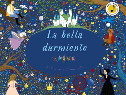 Libro La Bella Durmiente: Acompaña al rey y a la reina en la celebración del nacimiento de su hija, la princesa Aurora. Es un momento de gran felicidad, pero cuando una terrible hada aparece de pronto en la fiesta y lanza una maldición sobre la princesa, el reino deberá encontrar a alguien muy especial para deshacer el hechizo...