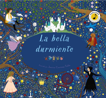 Libro La Bella Durmiente: Acompaña al rey y a la reina en la celebración del nacimiento de su hija, la princesa Aurora. Es un momento de gran felicidad, pero cuando una terrible hada aparece de pronto en la fiesta y lanza una maldición sobre la princesa, el reino deberá encontrar a alguien muy especial para deshacer el hechizo...
