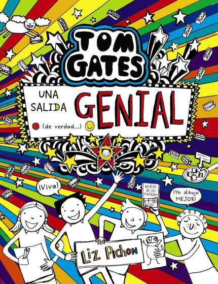Libro Tom Gates - Una Salida Genial (de Verdad...): '¡¡Alerta máxima!!: Como me pongan otro punto negativo en clase, ¡me quedaré sin la salida extraescolar! El plasta de Marcus no para de chinchar (como de costumbre).