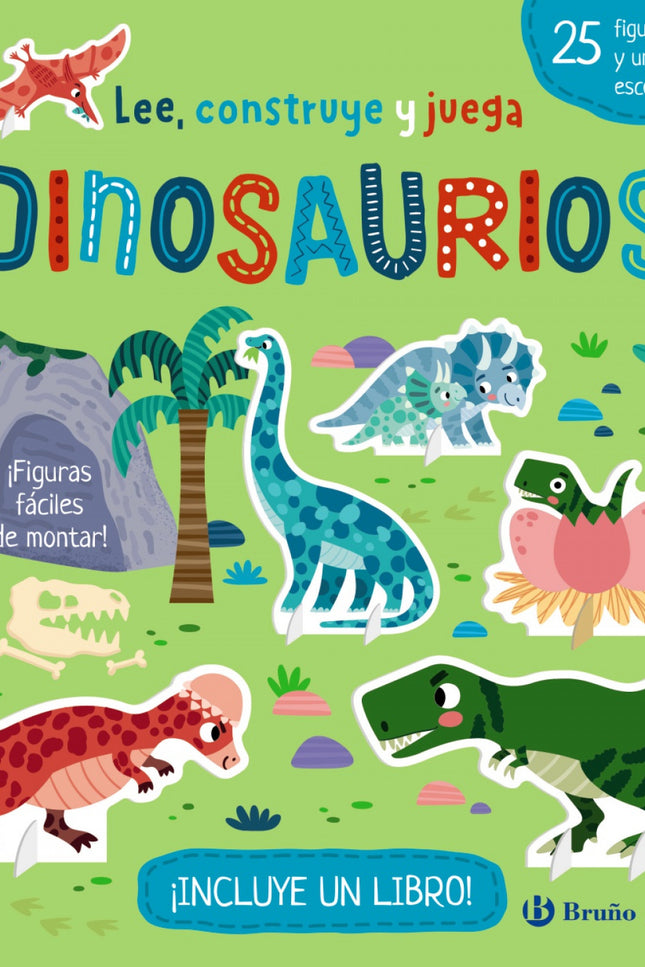Lee, Construye Y Juega. Dinosaurios