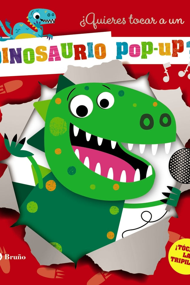 ¿quieres Tocar A Un Dinosaurio Pop-up?