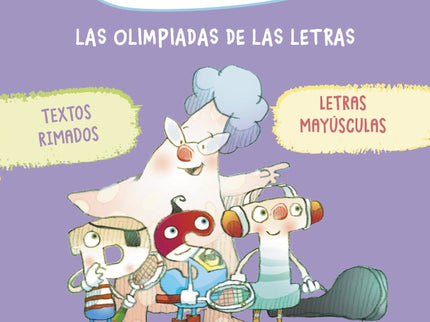 Aprendo A Leer Con Las Letras Divertidas, 3. Las Olimpiadas De Las Letras