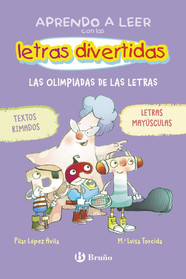 Aprendo A Leer Con Las Letras Divertidas, 3. Las Olimpiadas De Las Letras